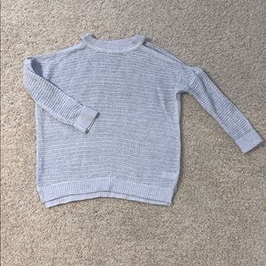 Express cold shoulder sweater size small